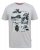 D555 Trafford Bike Photo Printed T-Shirt White - T-shirts - T-shirts Homem Tamanhos Grandes