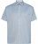 North Latitude 61116 Camisa Piqué Mesclada Manga Curta Azul - Pólos - Pólos Tamanhos Grandes Homem