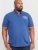 D555 Canning Chest Embroidery Polo Shirt Denim - Pólos - Pólos Tamanhos Grandes Homem