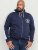 D555 Eaton Full Zip Hoodie Navy - Sweatshirts & hoodies - Sweatshirt & Camisolas com Capuz tamanhos grandes