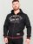 D555 Patrick Full Zip Hoody With 'Motorcycle' Chest Print - Sweatshirts & Hoodies - Sweatshirt & Camisolas com Capuz tamanhos grandes