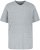JP1880 702415 T-shirt de decote em V Cinzento mesclado - T-shirts - T-shirts Homem Tamanhos Grandes