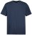JP1880 702415 T-shirt de decote em V Azul médio mesclado - T-shirts - T-shirts Homem Tamanhos Grandes