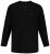 JP1880 702555 T-shirt Henley de manga comprida Preto - T-shirts - T-shirts Homem Tamanhos Grandes