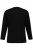 JP1880 702555 T-shirt Henley de manga comprida Preto - T-shirts - T-shirts Homem Tamanhos Grandes