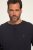 JP1880 702555 T-shirt Henley de manga comprida Azul-marinho - T-shirts - T-shirts Homem Tamanhos Grandes