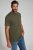 JP1880 702558 T-shirt de decote redondo Azeitona escuro - T-shirts - T-shirts Homem Tamanhos Grandes