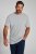 JP1880 702558 T-shirt de decote redondo Cinzento mesclado - T-shirts - T-shirts Homem Tamanhos Grandes