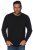 JP1880 702559 T-shirt de manga comprida Preto - T-shirts - T-shirts Homem Tamanhos Grandes