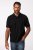 JP1880 702560 Polo em piqué de algodão Preto - Pólos - Pólos Tamanhos Grandes Homem