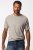 JP1880 702637 T-shirt de decote redondo pack de 2 Cinzento mesclado - T-shirts - T-shirts Homem Tamanhos Grandes