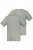 JP1880 702637 T-shirt de decote redondo pack de 2 Cinzento mesclado - T-shirts - T-shirts Homem Tamanhos Grandes