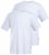 JP1880 702637 T-shirt de decote redondo pack de 2 Branco - T-shirts - T-shirts Homem Tamanhos Grandes