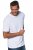 JP1880 702637 T-shirt de decote redondo pack de 2 Branco - T-shirts - T-shirts Homem Tamanhos Grandes