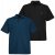 JP1880 704317 Polo pack de 2 Azul médio - Pólos - Pólos Tamanhos Grandes Homem