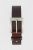 JP1880 705233 Cinto em pele Castanho mogno - Cintos - Cintos Masculinos Tamanhos Grandes
