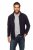 JP1880 705552 Casaco polar com gola alta Azul-marinho TALL - TALL casacos - Casacos TALL para homens altos