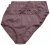 Ulla Popken 710201 Cuecas pack de 5 Castanho - Cuecas - 