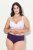 Ulla Popken 710201 Cuecas pack de 5 Beringela - Cuecas - 