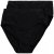 Ulla Popken 711214 Cuecas pack de 2 Preto - Cuecas - 