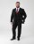 D555 Ted 4 Way Stretch Tailored Suit Jacket Preto - Fatos - Fatos de Homem Tamanhos Grandes