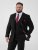 D555 Ted 4 Way Stretch Tailored Suit Jacket Preto - Fatos - Fatos de Homem Tamanhos Grandes