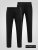 D555 Ted 4 Way Stretch Tailored Trouser Preto - Fatos - Fatos de Homem Tamanhos Grandes