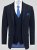 D555 Ted 4 Way Stretch Tailored Suit Jacket Azul-marinho - Fatos - Fatos de Homem Tamanhos Grandes
