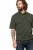 JP1880 712617 Polo com corte para barriga Azeitona escuro - Pólos - Pólos Tamanhos Grandes Homem