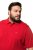 JP1880 712617 Polo com corte para barriga Vermelho chili - Pólos - Pólos Tamanhos Grandes Homem