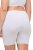 Ulla Popken 716595 Boxers com proteção das coxas pack de 3 Branco - Cuecas - 