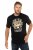 JP1880 Guns N’ Roses Skull Comfort Fit Band T-Shirt Black - T-shirts - T-shirts Homem Tamanhos Grandes