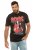 JP1880 ACDC - Let There Be Rock Vintage looking Band T-Shirt Black - T-shirts - T-shirts Homem Tamanhos Grandes