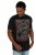 JP1880 Pink Floyd Retro Graphic Comfort Fit Band T-Shirt Black - T-shirts - T-shirts Homem Tamanhos Grandes