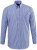 JP1880 722859 Camisa aos quadrados de manga comprida Azul claro - Camisas - Camisas Homem Tamanhos Grandes