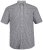 JP1880 722860 Camisa aos quadrados de manga curta Preto - Camisas - Camisas Homem Tamanhos Grandes