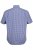 JP1880 722860 Camisa aos quadrados de manga curta Azul claro - Camisas - Camisas Homem Tamanhos Grandes