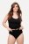 Ulla Popken 723498 Cuecas pack de 2 Preto - Cuecas - 