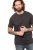 JP1880 726695 T-shirt Henley Cinzento escuro - T-shirts - T-shirts Homem Tamanhos Grandes
