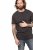 JP1880 726695 T-shirt Henley Cinzento escuro - T-shirts - T-shirts Homem Tamanhos Grandes