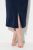Ulla Popken 749967 Roupão turco com fecho Azul-marinho - Robes & roupões - 