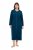 Ulla Popken 749967 Roupão turco com fecho Petróleo - Robes & roupões - 