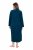 Ulla Popken 749967 Roupão turco com fecho Petróleo - Robes & roupões - 