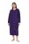 Ulla Popken 749967 Roupão turco com fecho Multicolor - Robes & roupões - 
