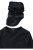 Ulla Popken 751623 Camisola de esqui de secagem rápida Preto - Roupa de esqui - 