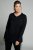 Ulla Popken 751623 Camisola de esqui de secagem rápida Preto - Roupa de esqui - 