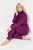 Ulla Popken 751623 Camisola de esqui de secagem rápida Rosa - Roupa de esqui - 