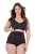 Ulla Popken 781632 Cuecas modeladoras de cintura alta Castanho - Roupa modeladora - 