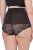 Ulla Popken 781632 Cuecas modeladoras de cintura alta Castanho - Roupa modeladora - 