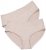 Ulla Popken 781658 Cuecas pack de 2 Bege - Cuecas - 